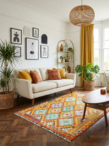 Kilim Afgano | 203 x 160 cm