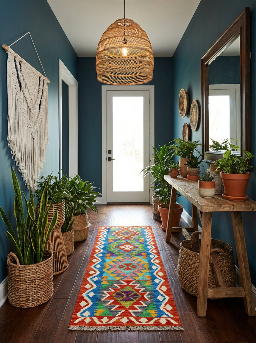 Kilim Afgano | 151 x 49 cm