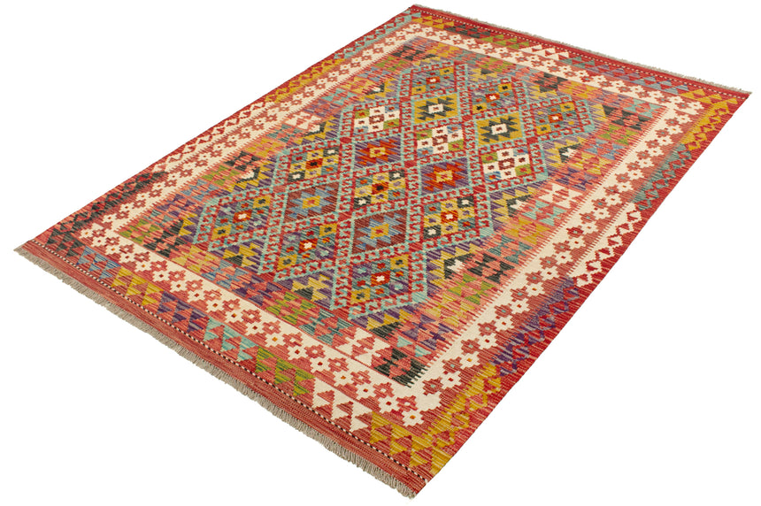 Kilim Afgano | 201 x 151 cm