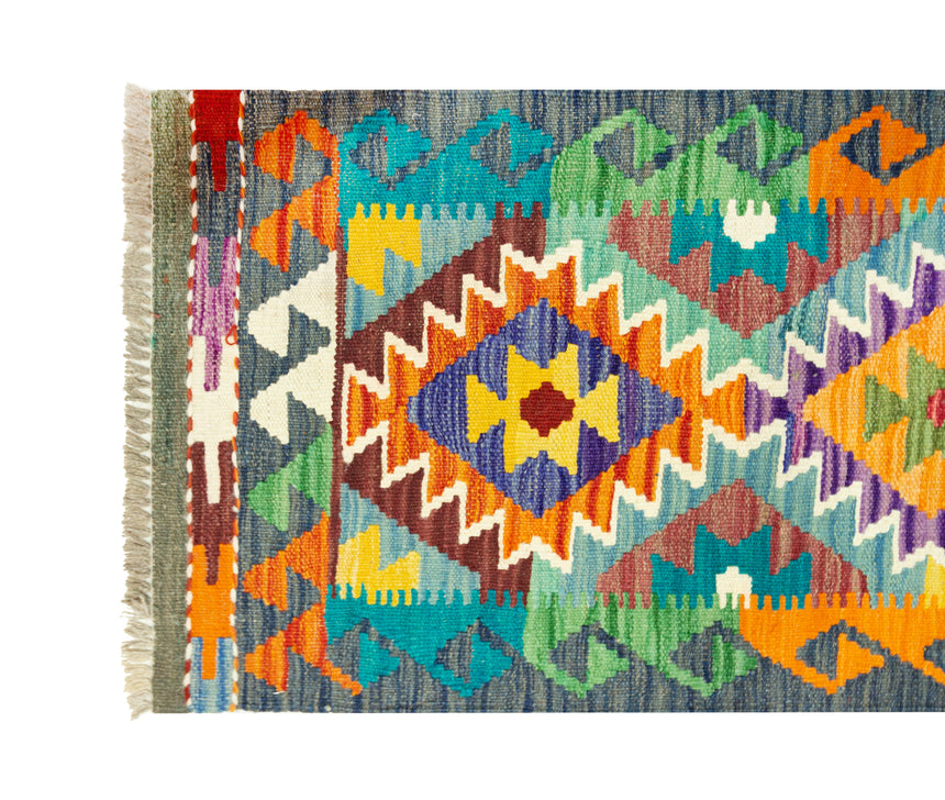 Kilim Afgano | 163 x 53 cm