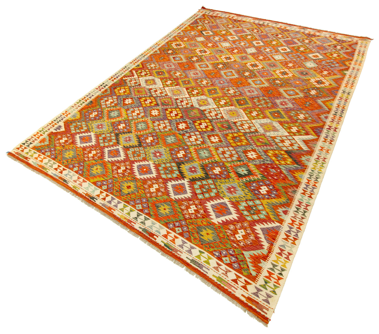 Kilim Afgano | 344 x 260 cm