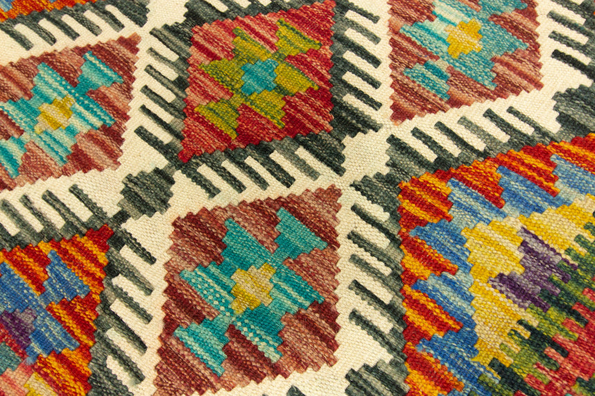 Kilim Afgano | 103 x 101 cm