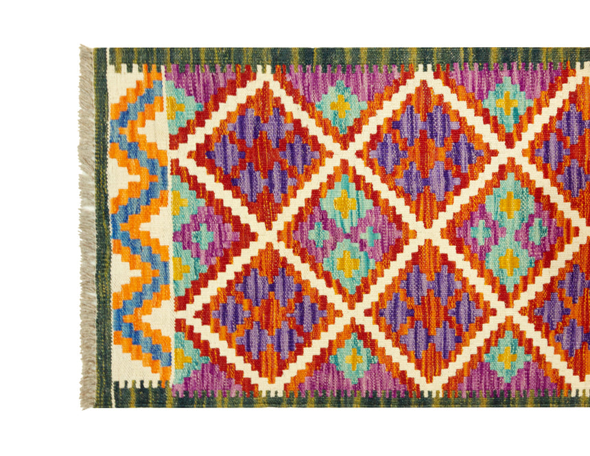 Kilim Afgano | 142 x 51 cm