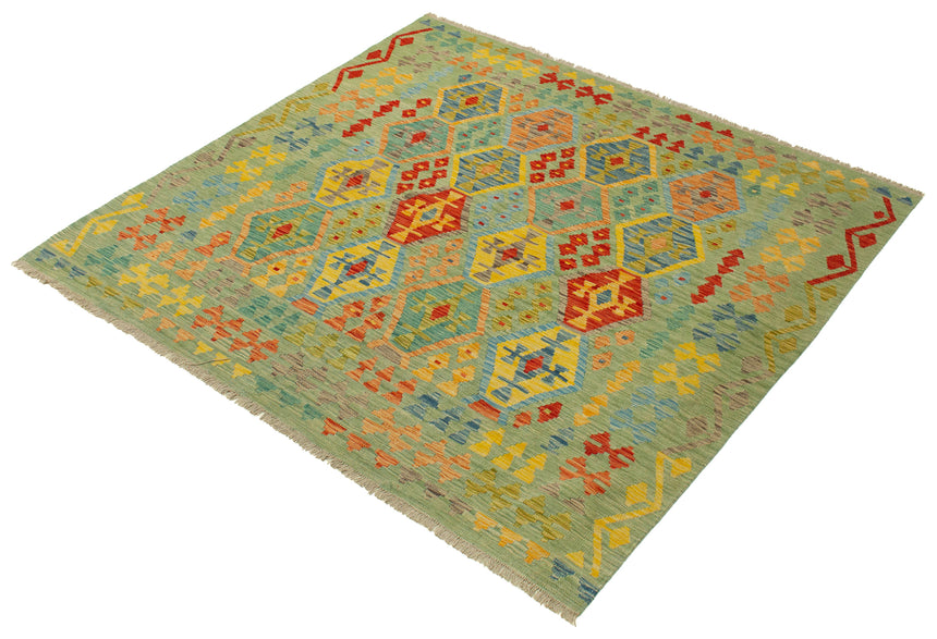 Kilim Afgano | 191 x 201 cm