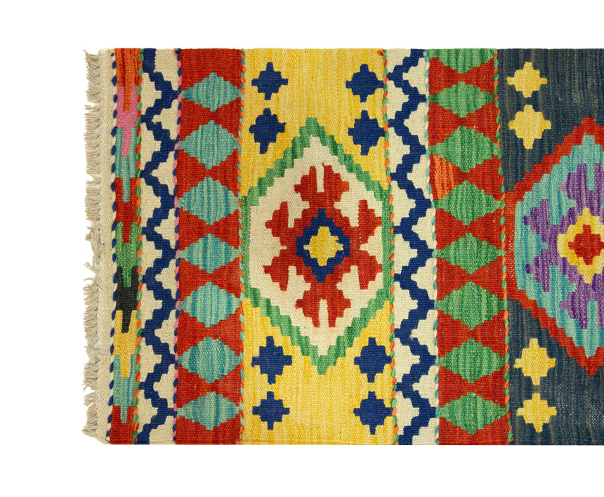 Kilim Afgano | 159 x 54 cm