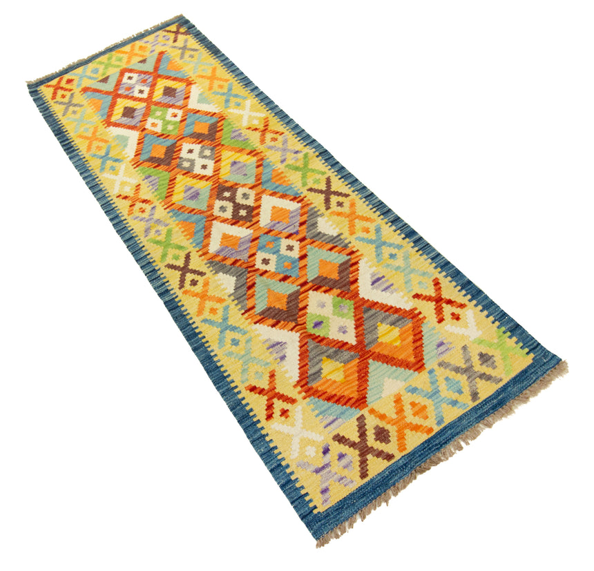 Kilim Afgano | 206 x 71 cm