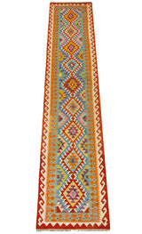 Kilim Afgano | 385 x 81 cm