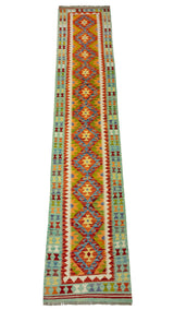 Kilim Afgano | 407 x 80 cm