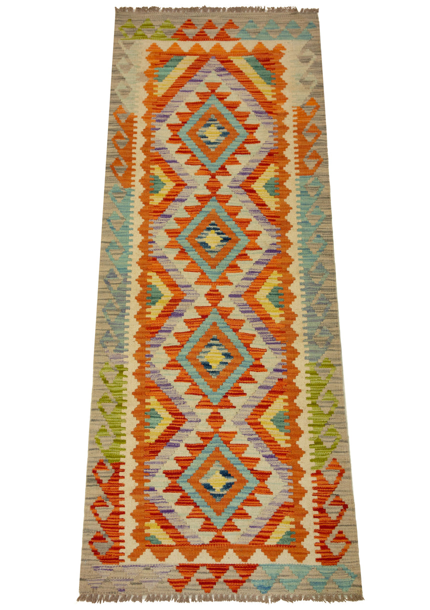 Kilim Afgano | 189 x 75 cm