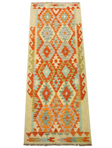 Kilim Afgano | 204 x 84 cm