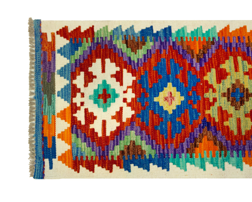 Kilim Afgano | 143 x 49 cm