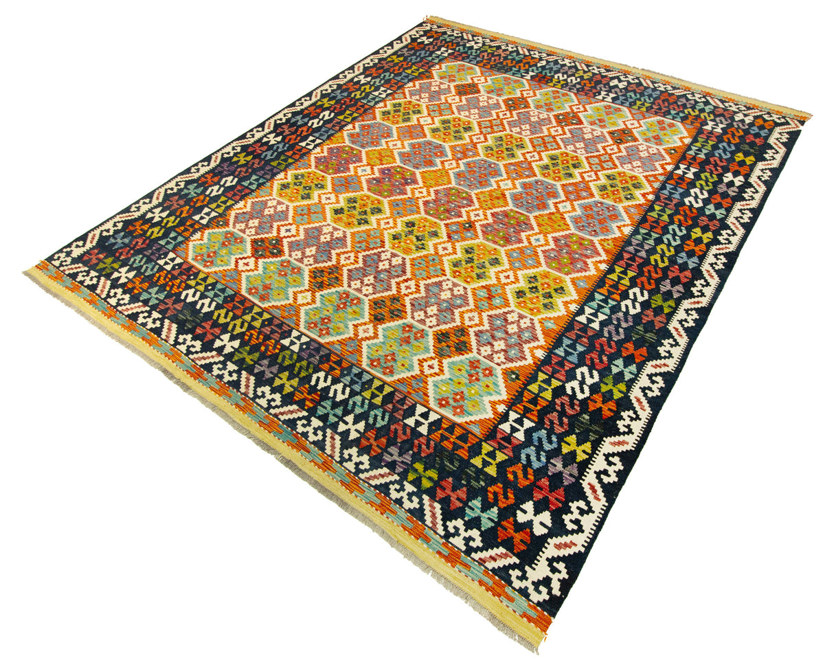 Kilim Afgano | 299 x 259 cm