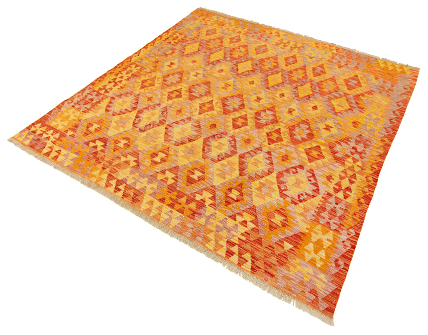 Kilim Afgano | 207 x 198 cm