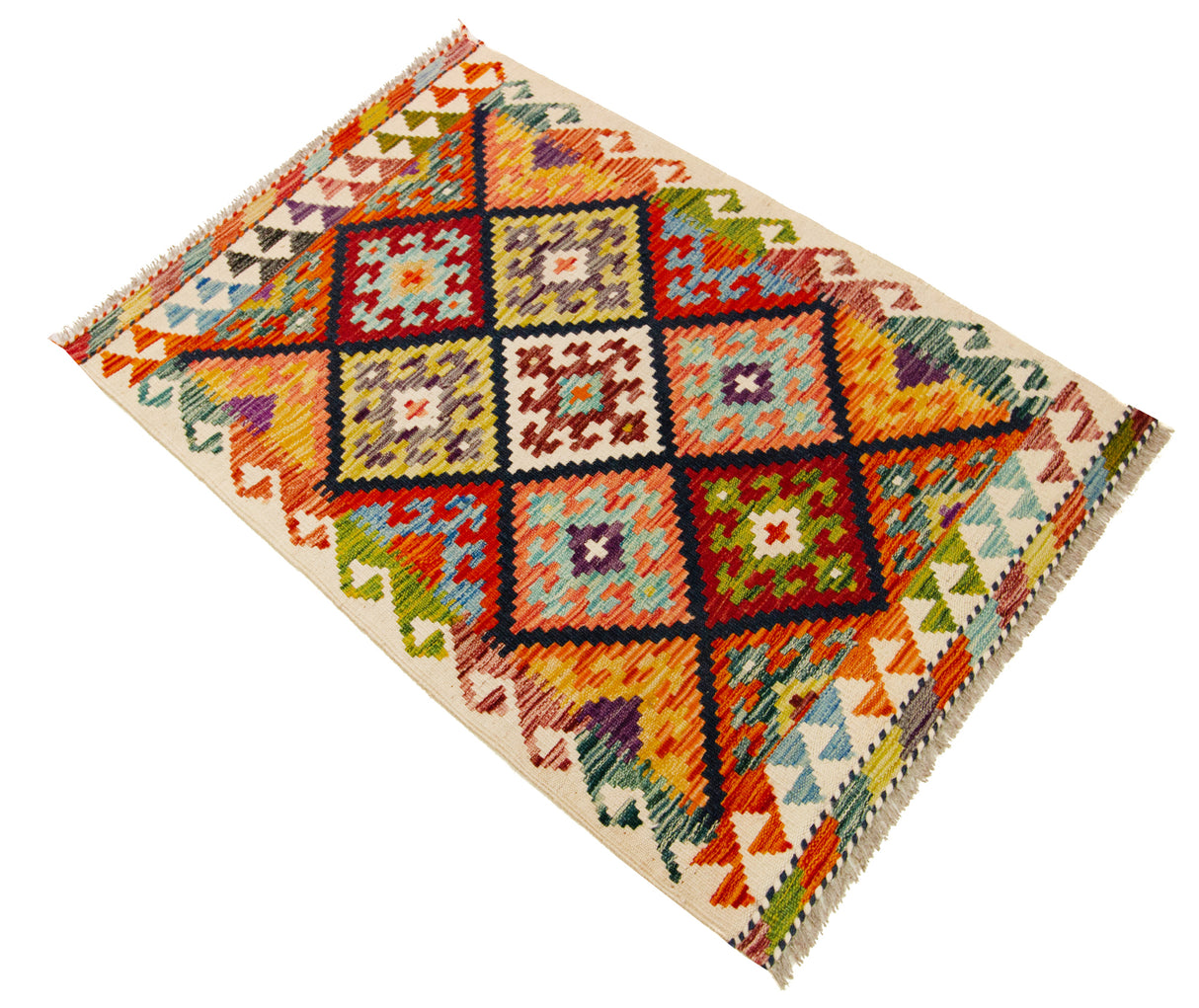 Kilim Afgano | 120 x 84 cm
