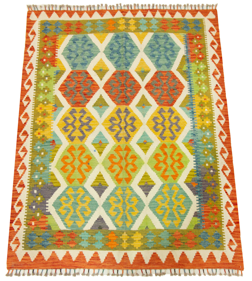 Kilim Afgano | 189 x 158 cm