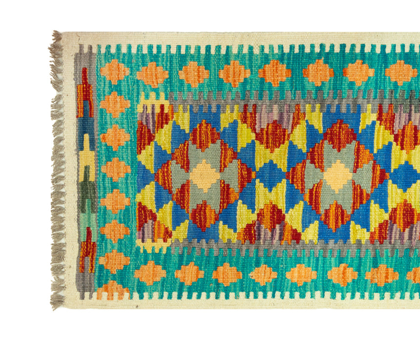 Kilim Afgano | 142 x 48 cm