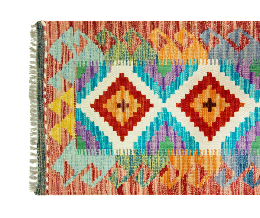 Kilim Afgano | 153 x 49 cm