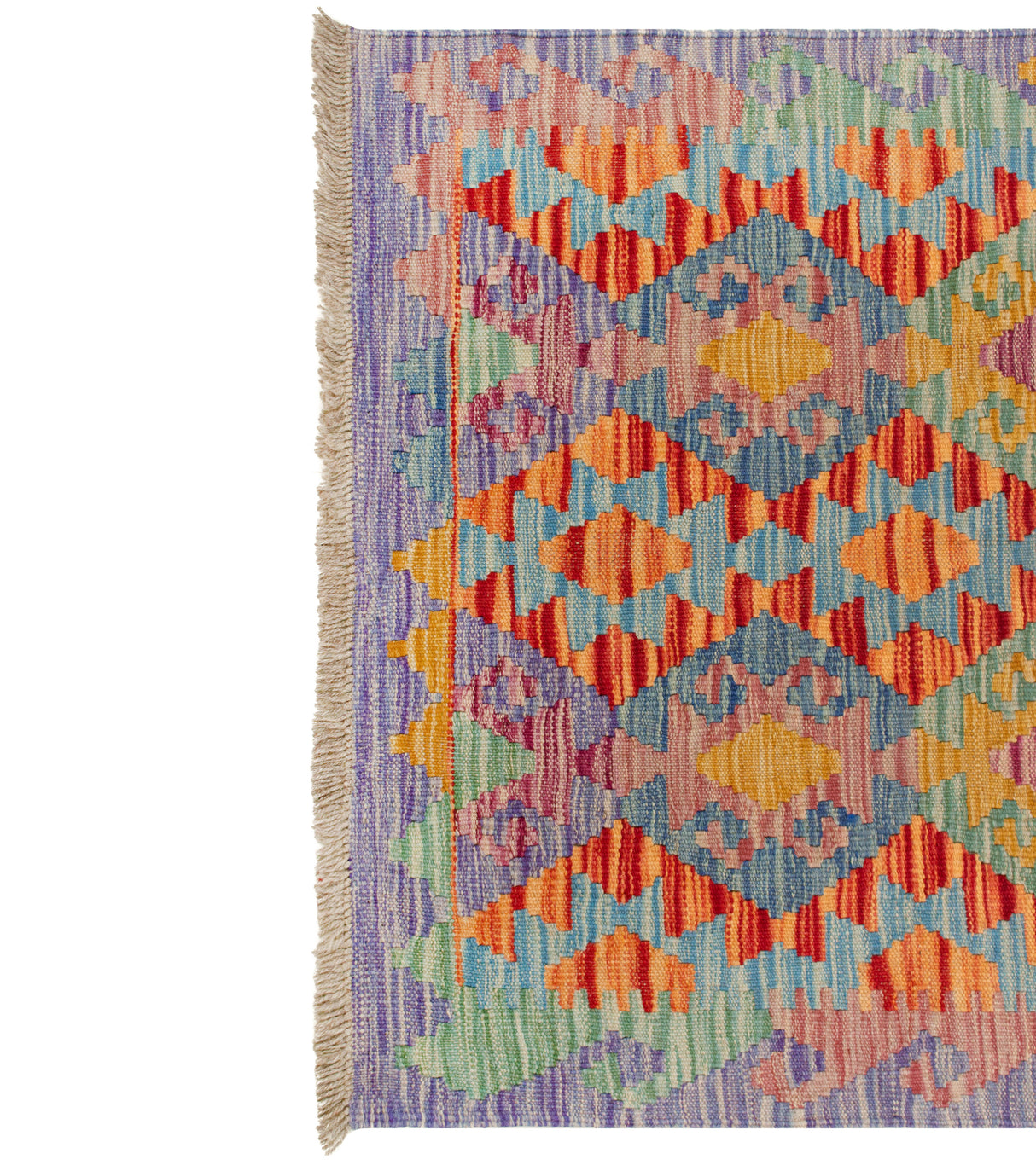 Kilim Afgano | 198 x 79 cm