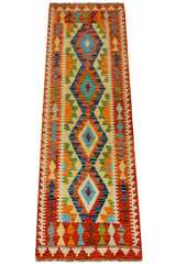 Kilim Afgano | 208 x 76 cm