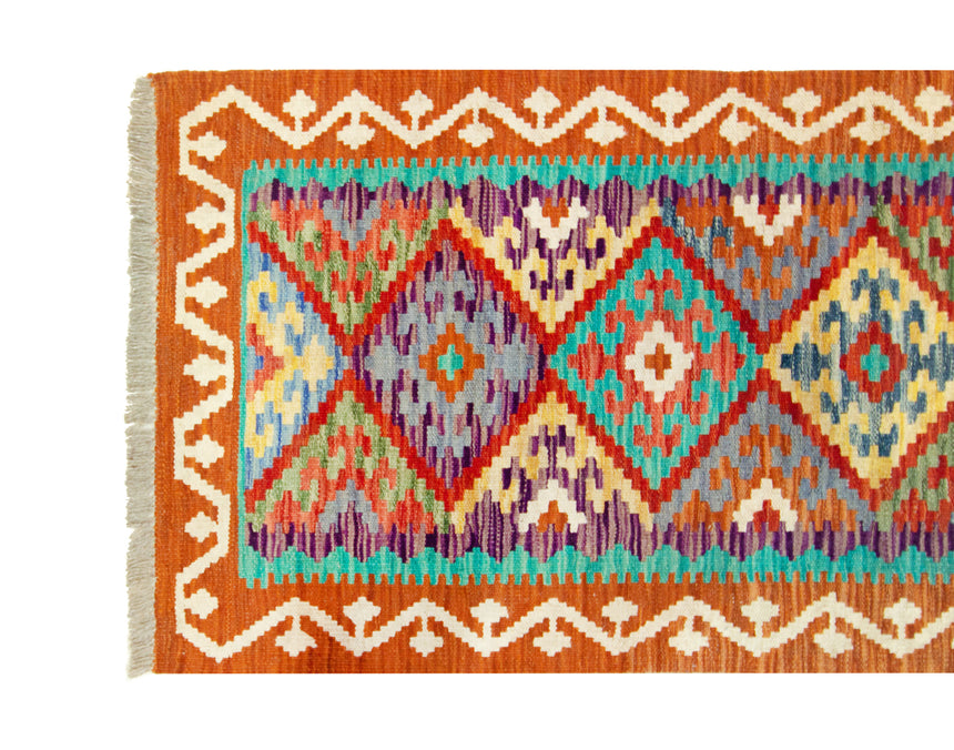 Kilim Afgano | 150 x 63 cm