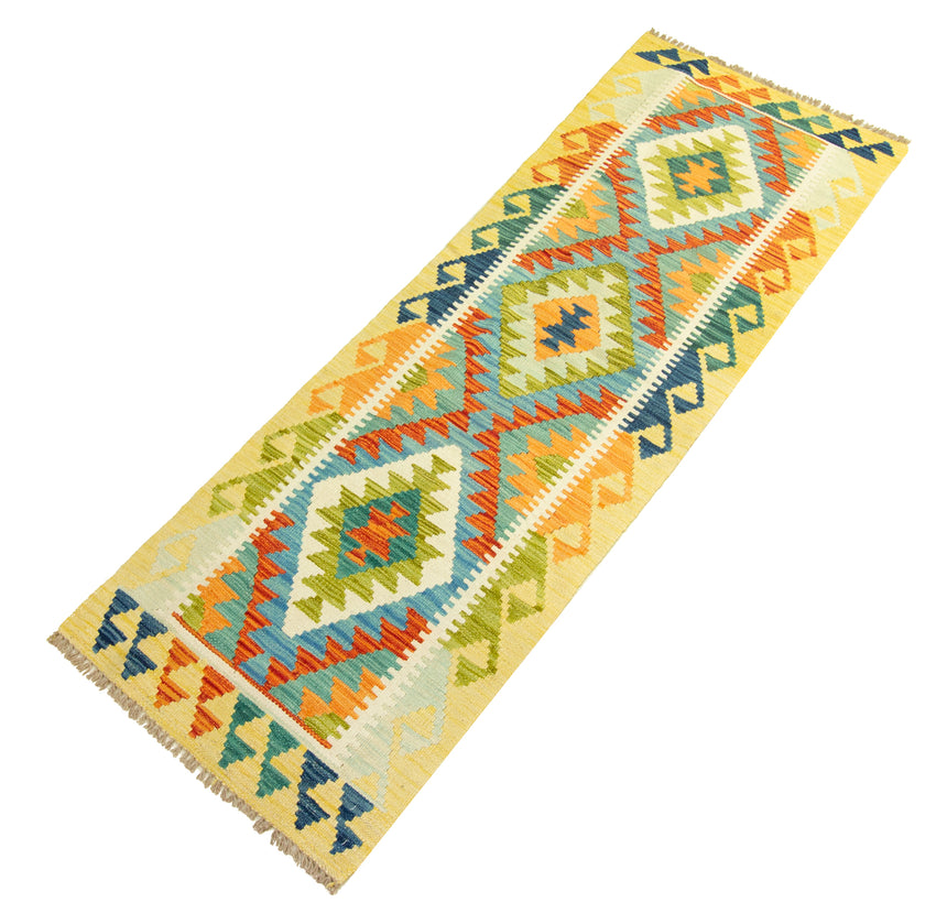 Kilim Afgano | 201 x 66 cm