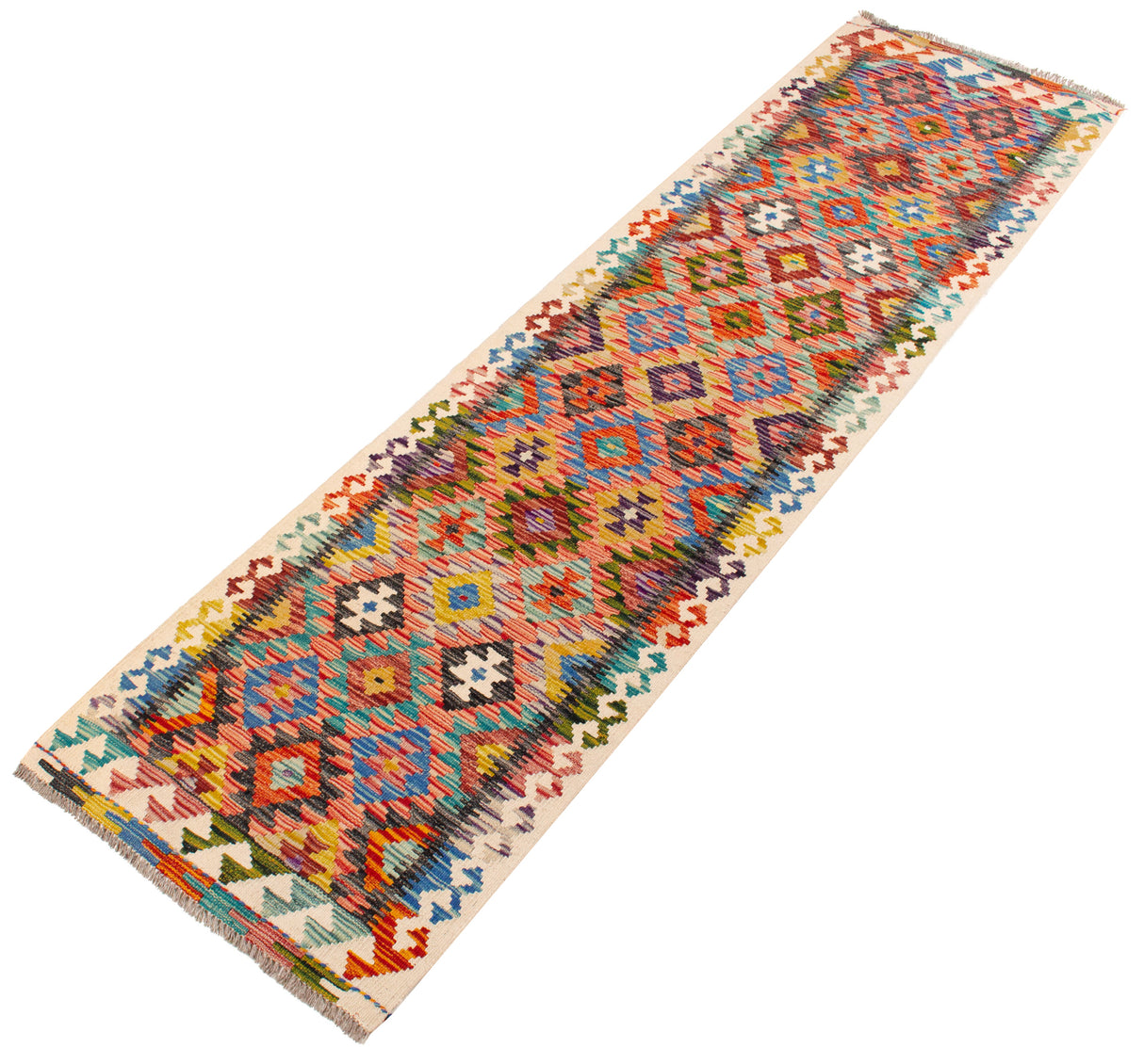 Kilim Afgano | 240 x 63 cm