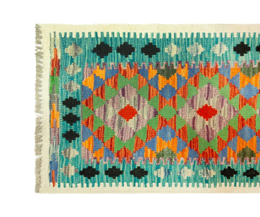 Kilim Afgano | 143 x 50 cm