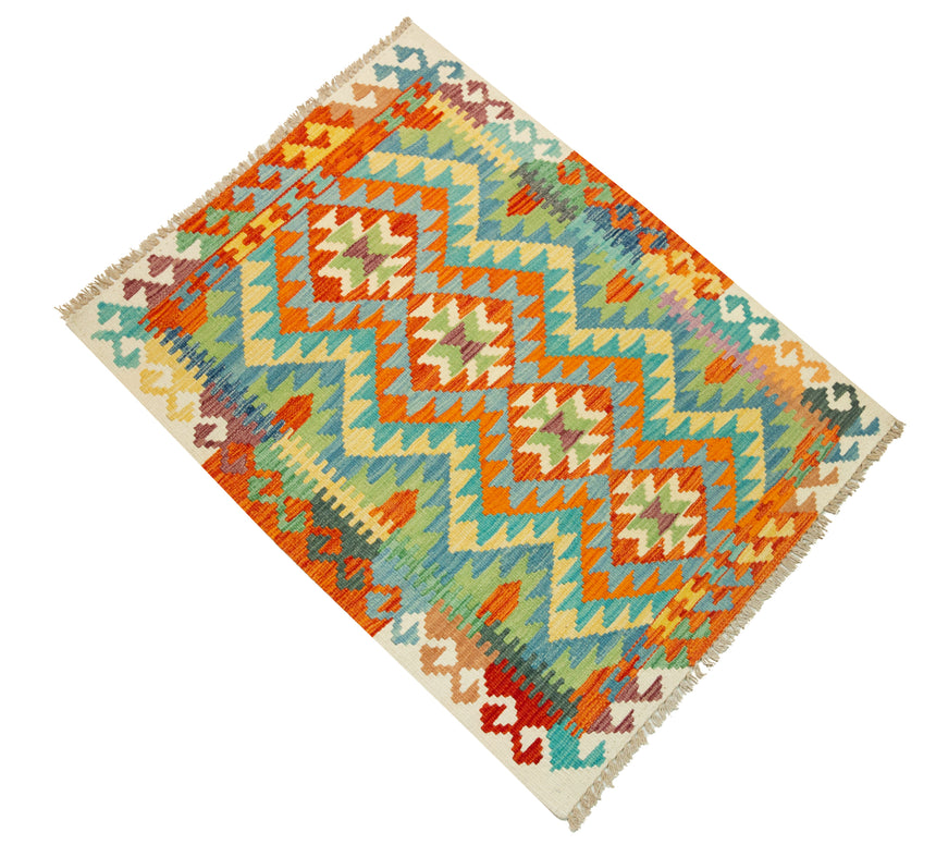 Kilim Afgano | 111 x 86 cm
