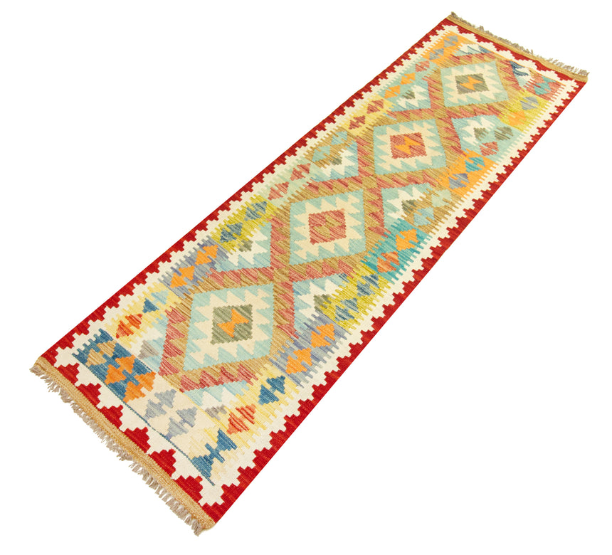 Kilim Afgano | 208 x 64 cm