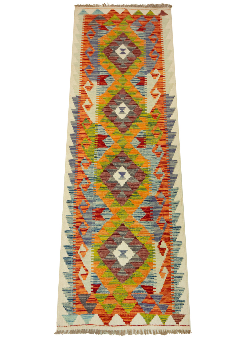 Kilim Afgano | 201 x 71 cm