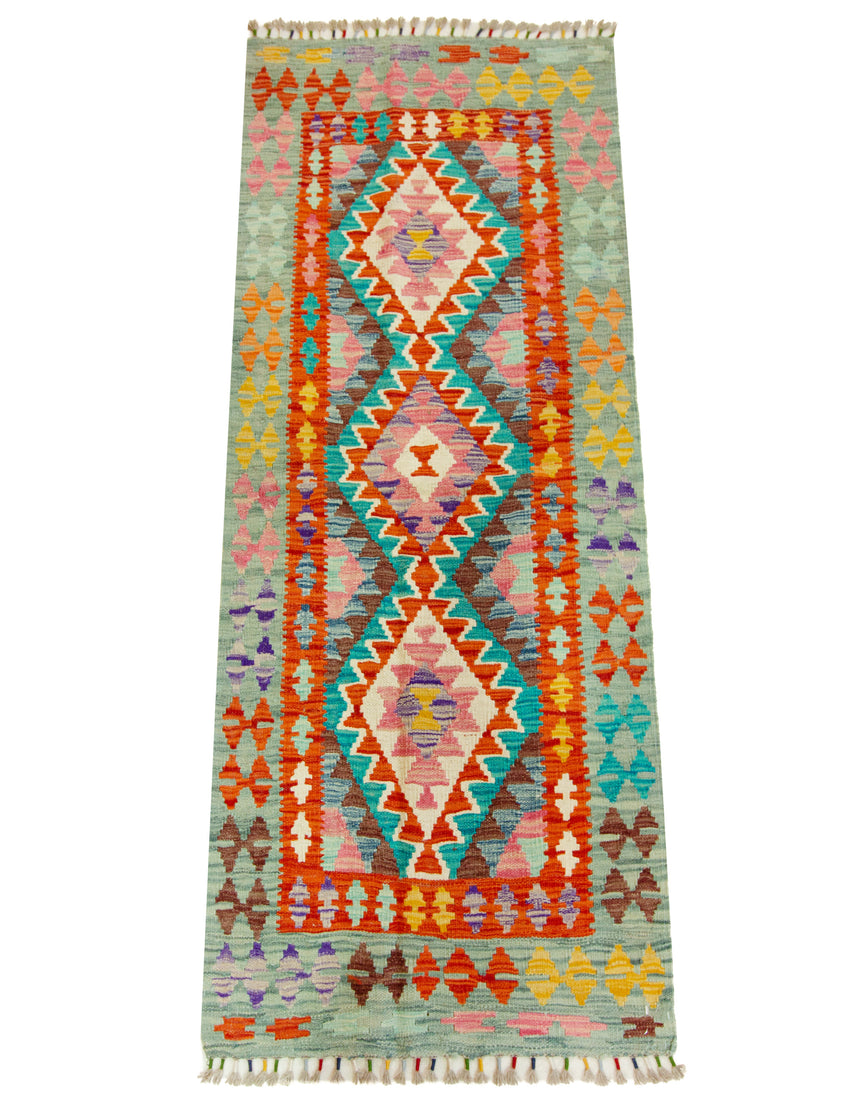 Kilim Afgano | 189 x 74 cm