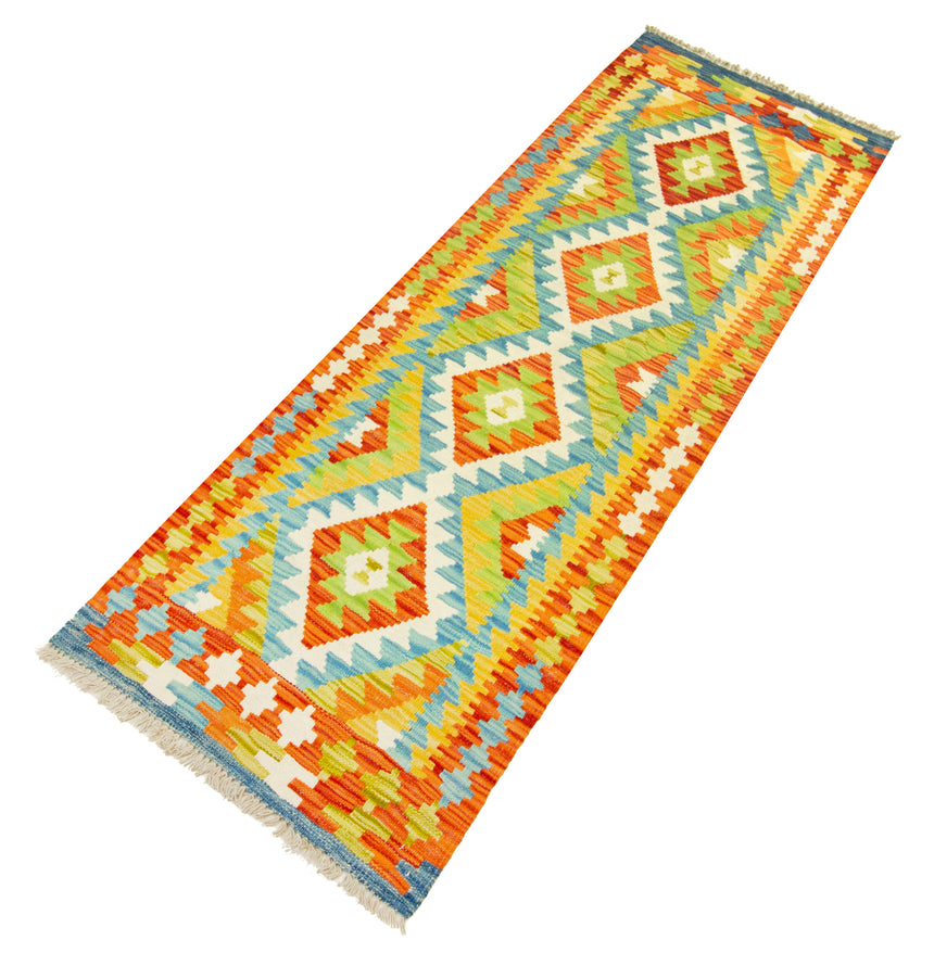 Kilim Afgano | 206 x 70 cm