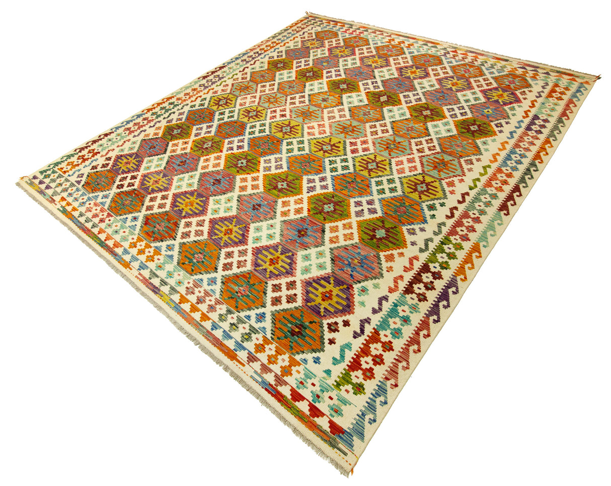 Kilim Afgano | 297 x 258 cm