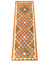Kilim Afgano | 203 x 67 cm