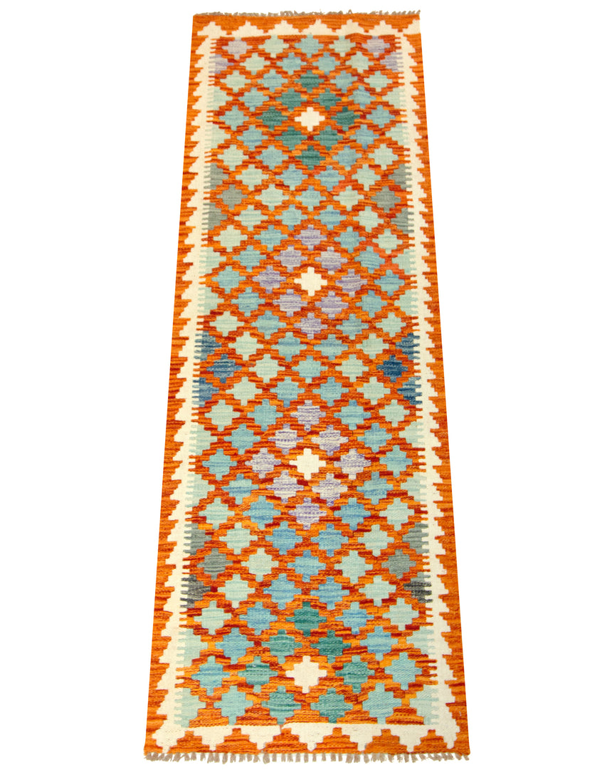 Kilim Afgano | 203 x 67 cm