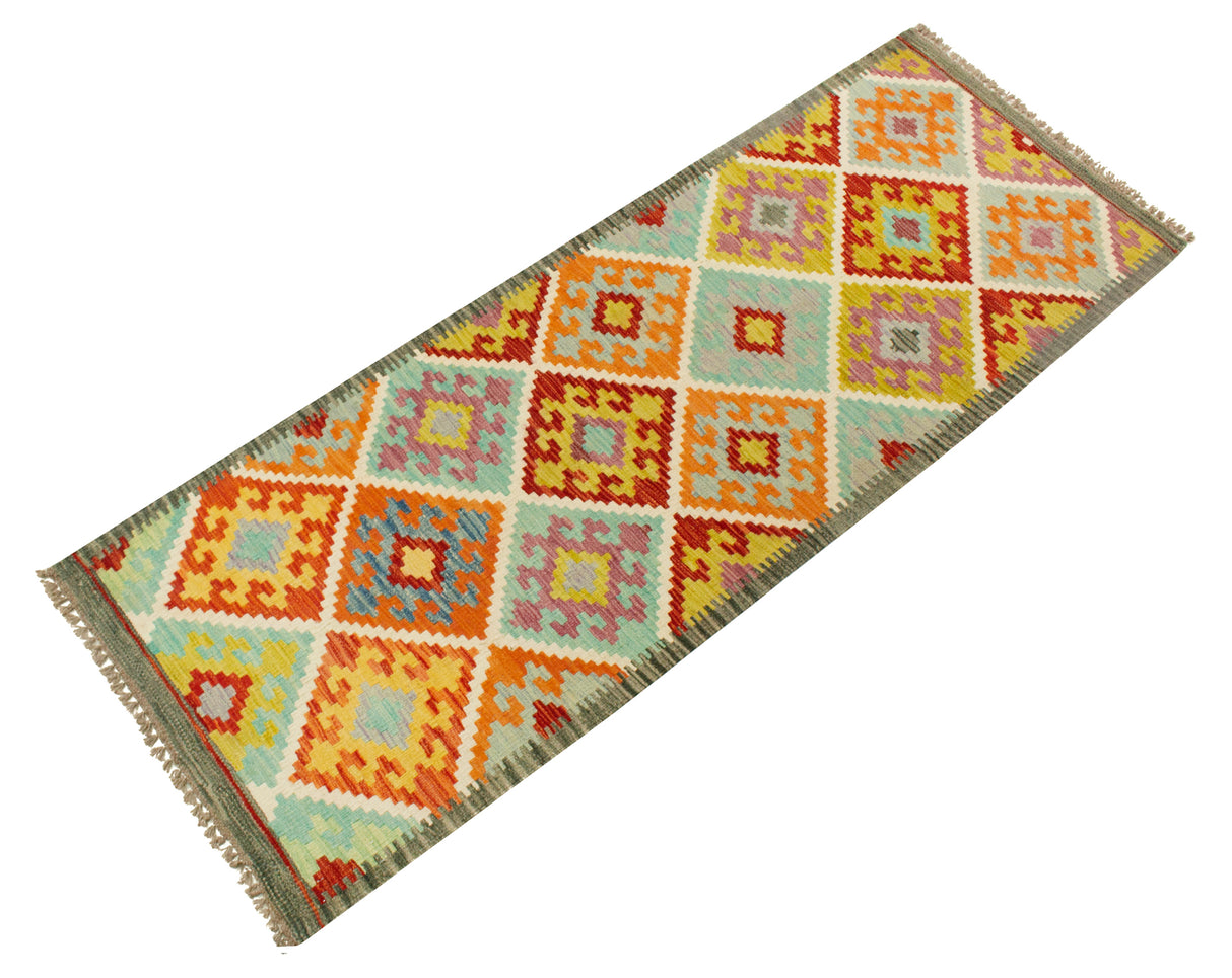 Kilim Afghan | 201 x 76 cm