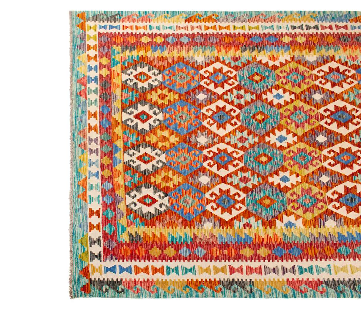 Kilim Afgano | 252 x 202 cm