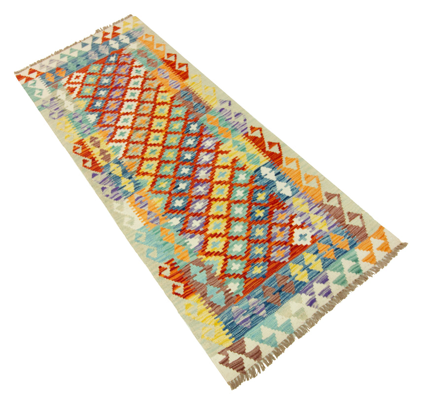 Kilim Afgano | 193 x 80 cm