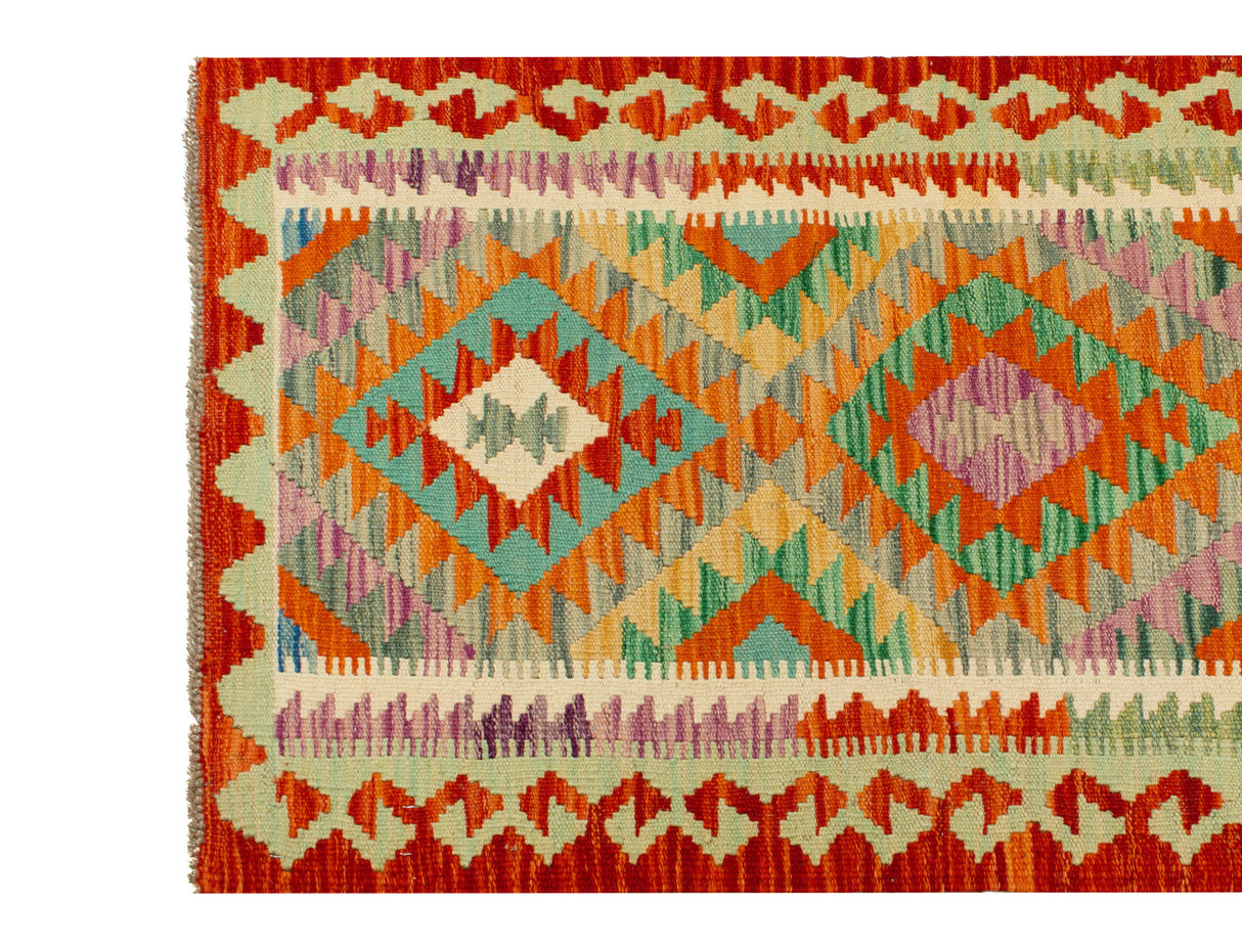 Kilim Afghan | 201 x 69 cm