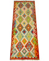 Kilim Afgano | 206 x 83 cm