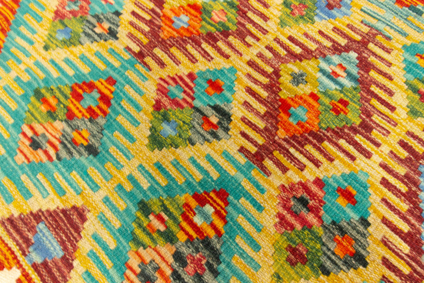 Kilim Afgano | 107 x 100 cm