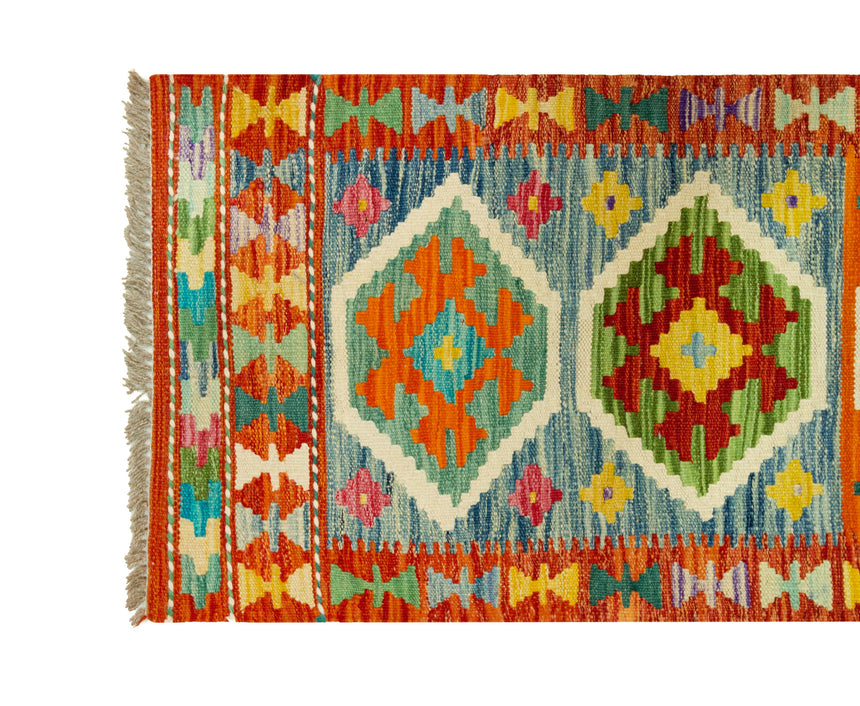 Kilim Afgano | 154 x 57 cm