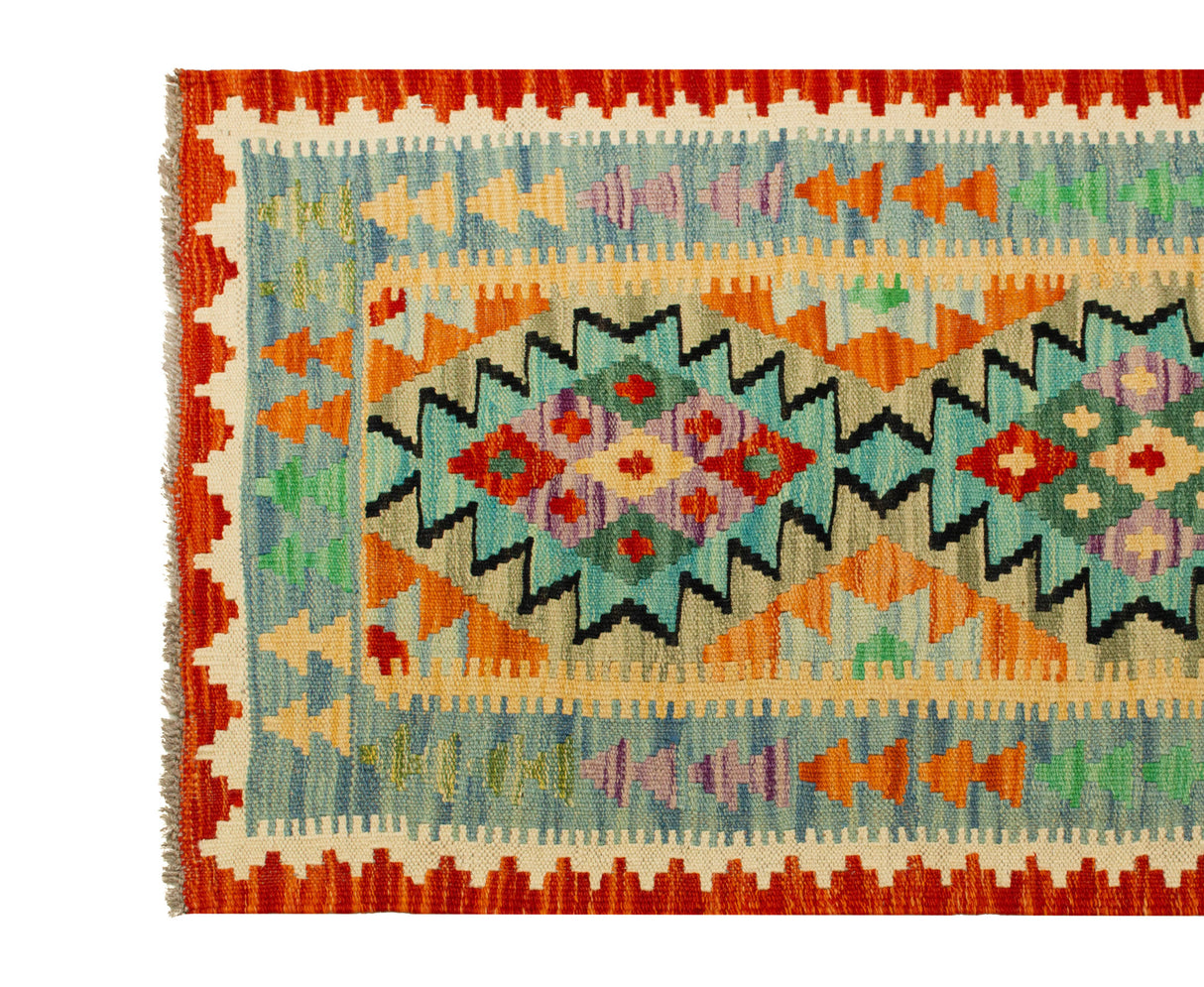 Kilim Afghan | 189 x 65 cm