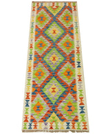 Kilim Afgano | 204 x 77 cm