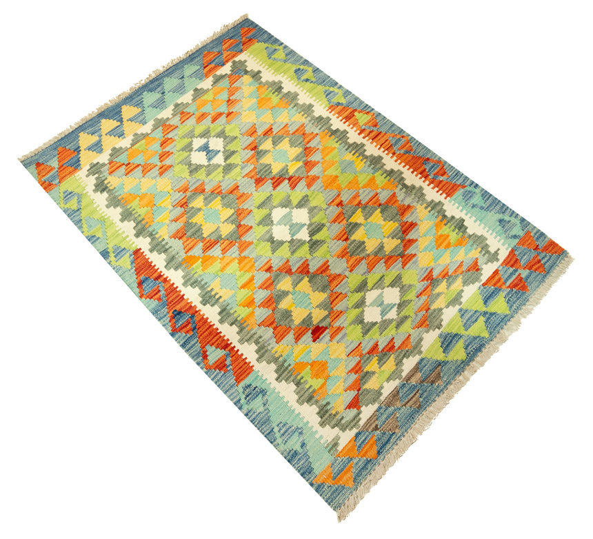 Kilim Afgano | 129 x 88 cm