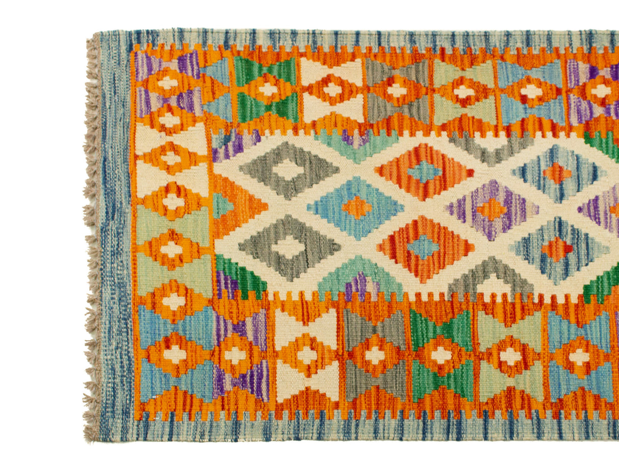 Kilim Afghan | 199 x 69 cm