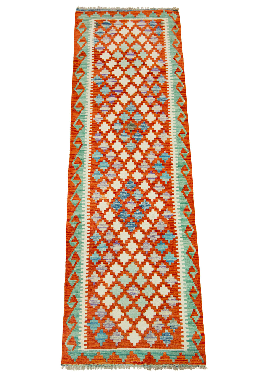 Kilim Afgano | 201 x 69 cm