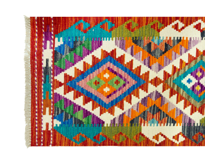 Kilim Afgano | 159 x 51 cm