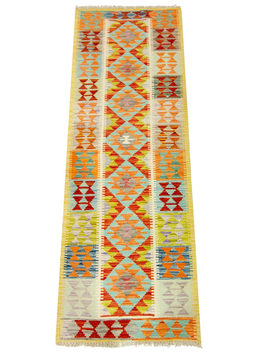 Kilim Afgano | 197 x 70 cm