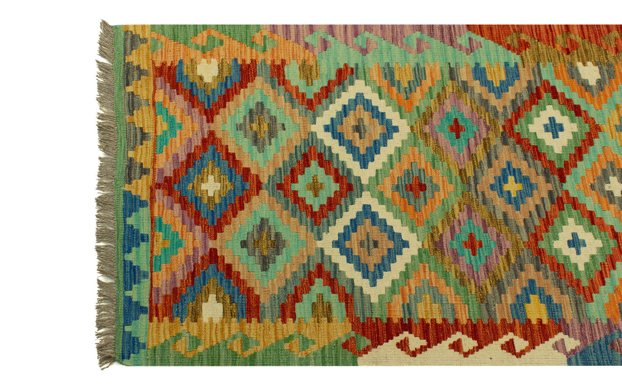 Kilim Afghan | 248 x 87 cm